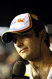 Nelson Piquet Jr at the 2008 Singapore GP