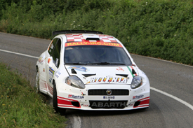 Giandomenico Basso, Abarth, Rally Asturias 2009