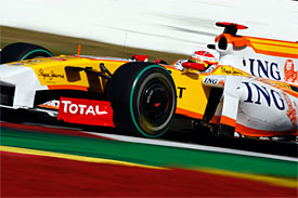 Fernando Alonso, Renault, Italian GP