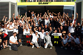 Brawn team, Italian GP