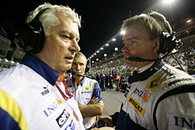 Pat Symonds and Alan Permane, Singapore, 2008