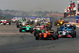 A1GP start, South Africa