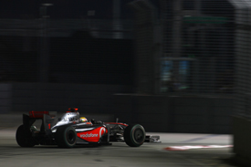Lewis Hamilton, McLaren, Singapore practice 2009
