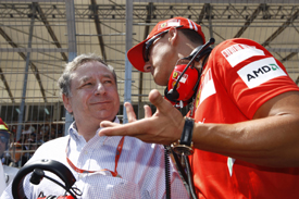 Jean Todt and Michael Schumacher