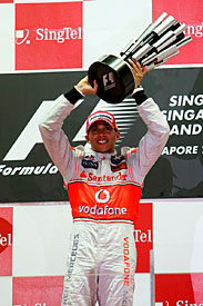 Lewis Hamilton, McLaren, Singapore GP