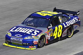 Winner Jimmie Johnson, Dover, 2009