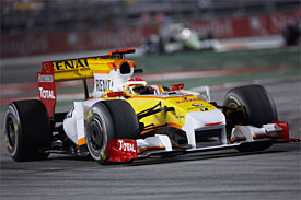 Fernando Alonso, Renault, Singapore GP