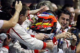 Timo Glock, Toyota, Singapore GP