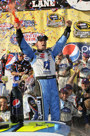 Jimmie Johnson wins at Fontana
