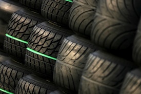 Wet tyres