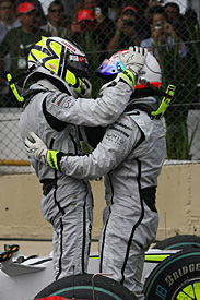 Jenson Button, Rubens Barrichello