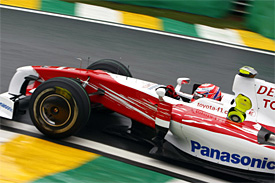 Kamui Kobayashi, Toyota, Brazilian GP