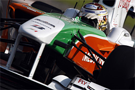 Adrian Sutil, Force India, Abu Dhabi GP