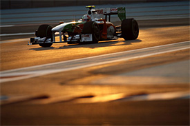 Tonio Liuzzi, Force India, Abu Dhabi GP