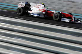 Kamui Kobayashi, Toyota, Abu Dhabi GP
