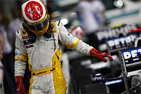 Fernando Alonso, Renault, Abu Dhabi GP