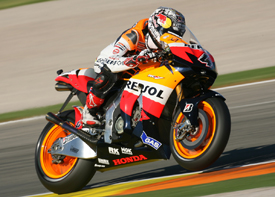 Andrea Dovizioso, Honda, Valencia 2009