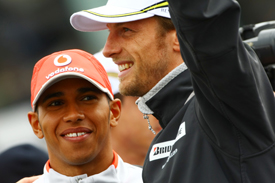Lewis Hamilton and Jenson Button