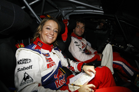Severine and Sebastien Loeb, Rallye du Var 2009