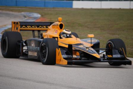 Simona de Silvestro, HVM, Sebring testing December 2009