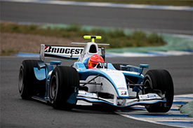 Michael Schumacher, GP2 testing, Jerez
