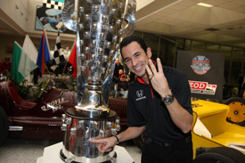 Helio Castroneves, Indianapolis 500 presentation