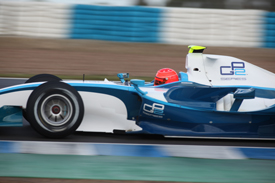 Michael Schumacher, GP2 test, Jerez 2010