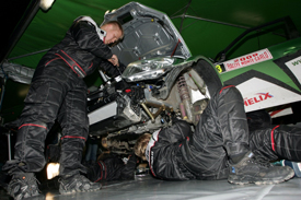 Skoda service in Monte Carlo 2009