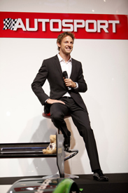 Jenson Button at AUTOSPORT International 2010