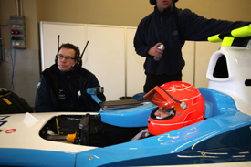 Michael Schumacher, GP2 test, Jerez 2010