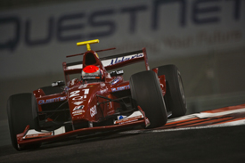 Alexander Rossi, Meritus, Abu Dhabi GP2 qualifying 2010