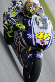 Valentino Rossi, Yamaha, Sepang testing 2010