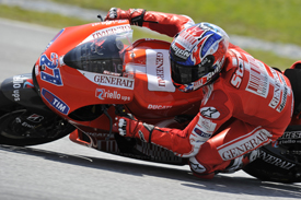Casey Stoner, Ducati, Sepang testing 2010