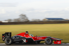 Lucas di Grassi, Virgin shakedown, Silverstone, February 2010