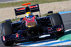 Sebastien Buemi, Toro Rosso, Jerez testing