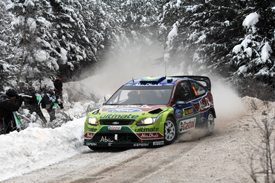 Mikko Hirvonen, Ford, Rally Sweden 2010