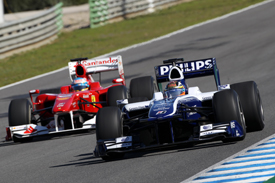 Nico Hulkenberg and Fernando Alonso