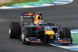 Mark Webber, Red Bull, Jerez testing