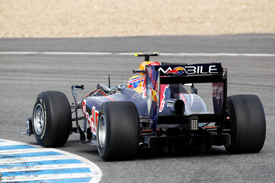 Mark Webber, Red Bull, Jerez testing 2010