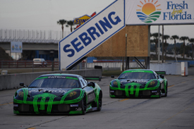 Extreme Speed Ferraris, Sebring testing February 2010