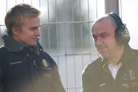 Heikki Kovalainen and Mike Gascoyne