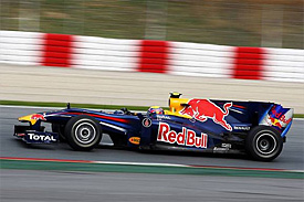 Mark Webber, Red Bull, Barcelona testing