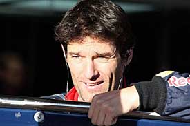 Mark Webber, pre-season testing, 2010