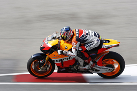 Andrea Dovizioso, Honda, Sepang testing 2010