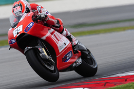 Nicky Hayden, Ducati, Sepang testing 2010