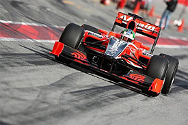 Lucas di Grassi, Virgin, Barcelona testing