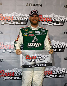 Atlanta polesitter Dale Earnhardt Jr, 2010