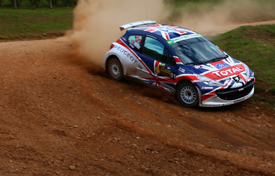 Kris Meeke, Peugeot UK, Rally of Curitiba 2010