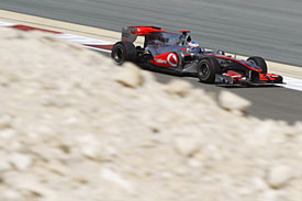 Jenson Button, McLaren, Bahrain 2010
