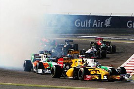 Robert Kubica, Renault, Bahrain GP